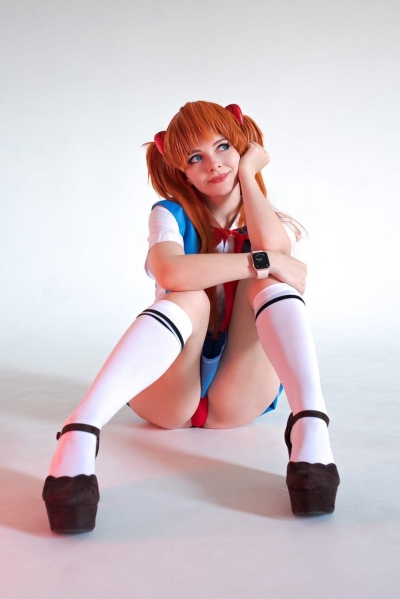 Asuka from Evangelion by Evenink